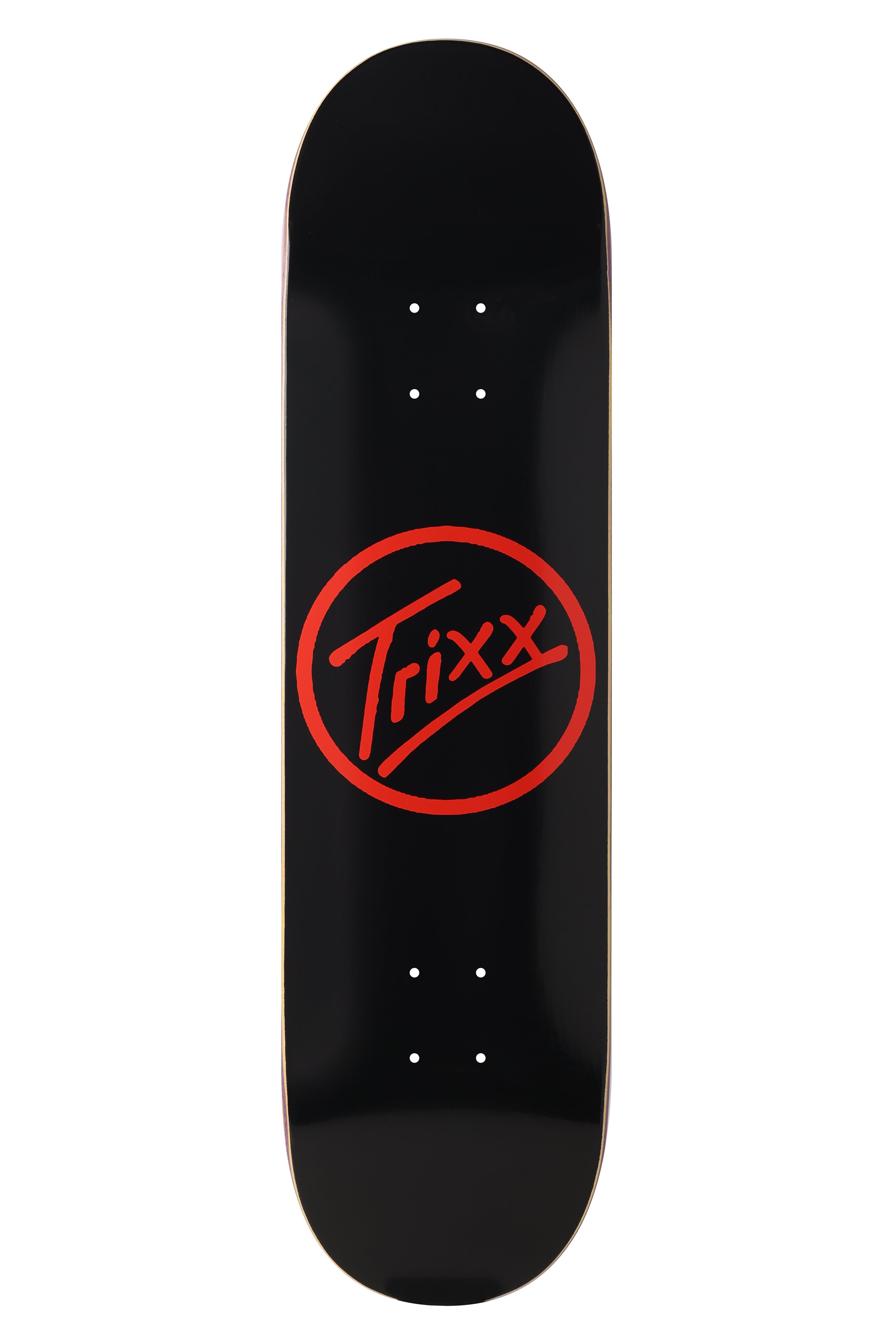 Trixx Black Logo Deck