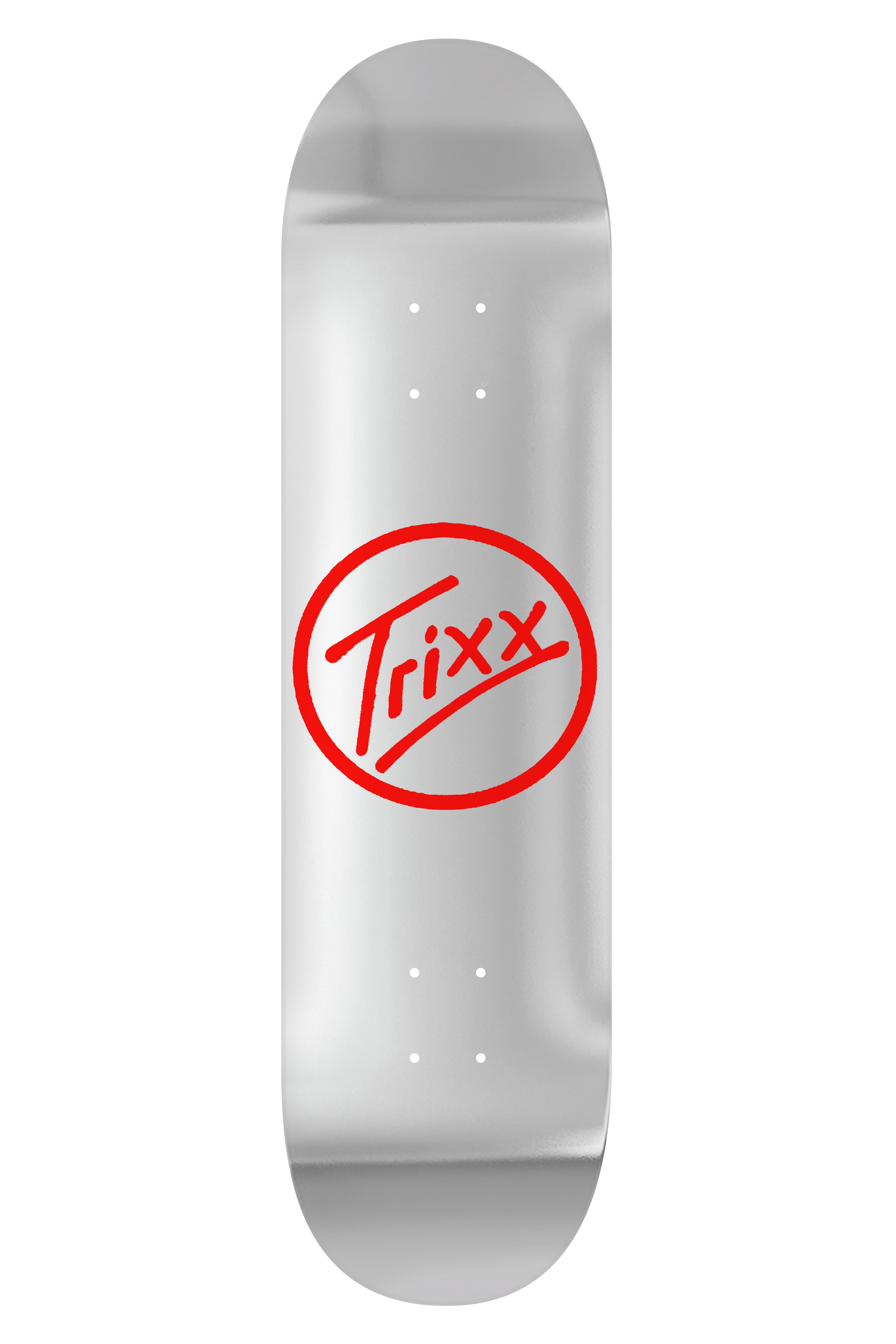 Trixx Chrome Foil Logo Deck